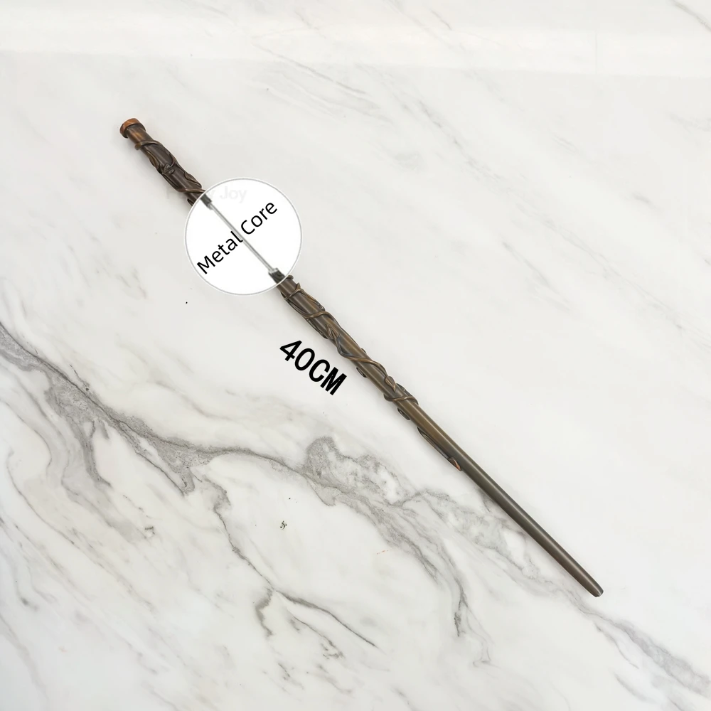 Anime Show Metal Core Magic Dumbledore Wand Children Decoration Toy For Kids Hermione Bacchetta Di Magic Stick