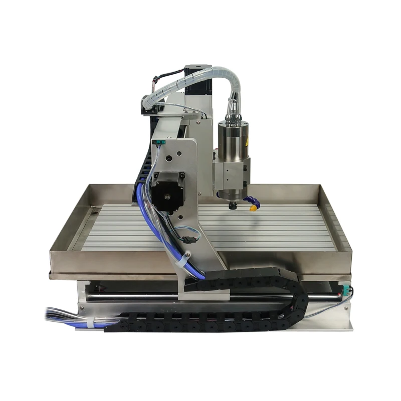 CNC Router 6040 4 Axis 2.2KW Metal 3D Carving Woodworking Machine 3040 USB Port Milling Engraving Machine 6090 with Water Tank