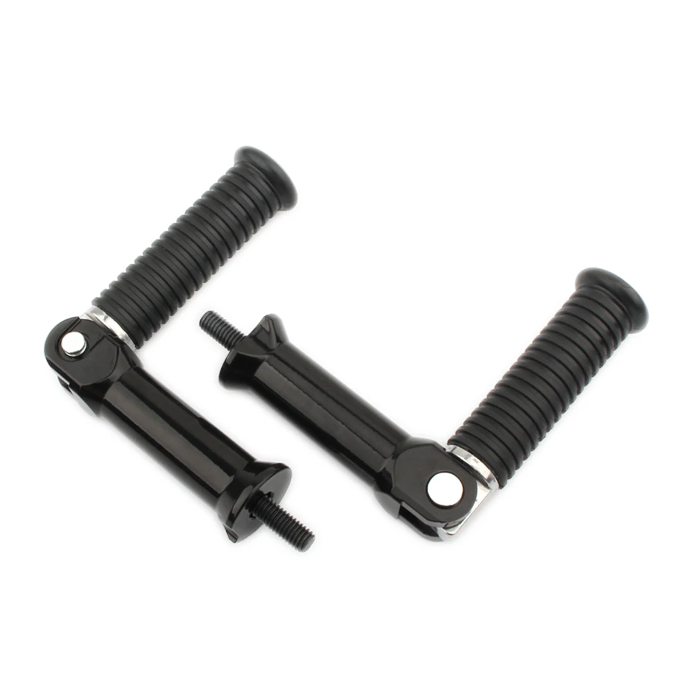 Footpegs Footrests Mount Brackets Foot Pegs for Harley Davidson Street Bob 2018 2019 2020 Motorcycle Rear Passenger