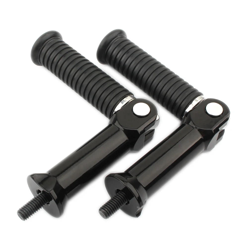 Footpegs Footrests Mount Brackets Foot Pegs for Harley Davidson Street Bob 2018 2019 2020 Motorcycle Rear Passenger