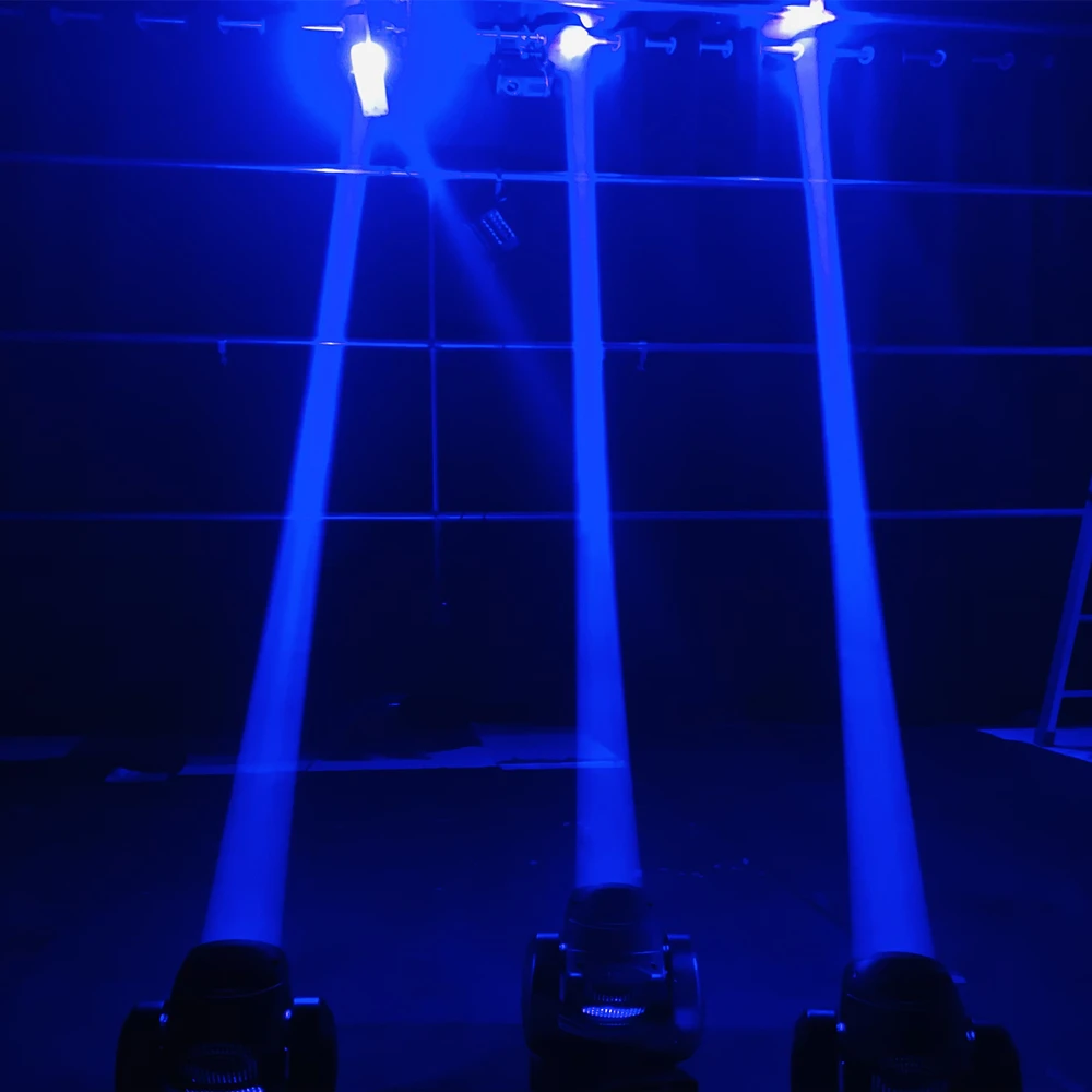 90W LED Beam Moving Head Light RGBW 4in1 Impressive Brightness Best with DMX, Support Sound Activated & Auto Mode for Disco Bars