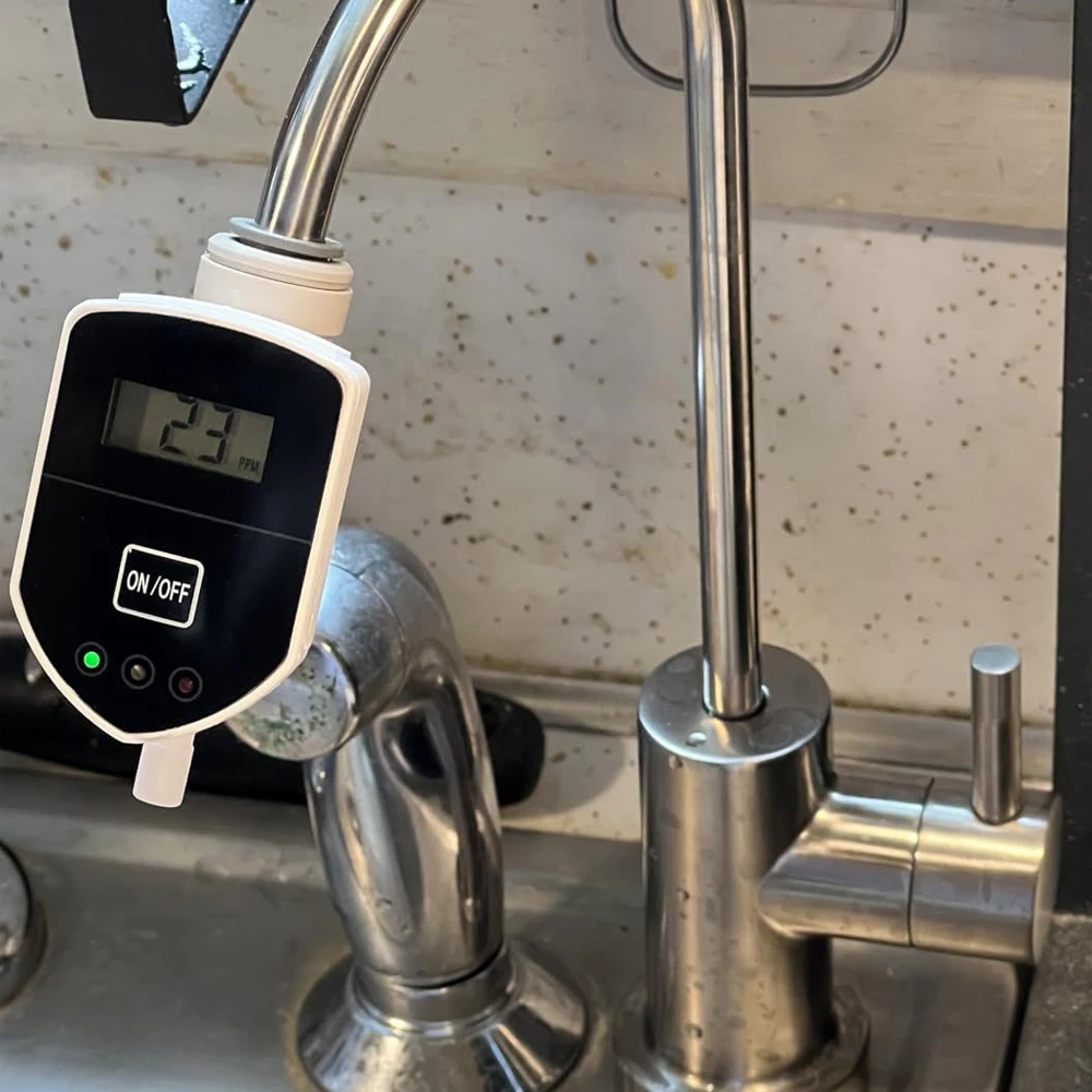 Inlines TDS Monitor 0-999 PPM TDS Meter Tap Water Filter Water Quality Tester for Drinking Water Fish Tank Real-time monitoring