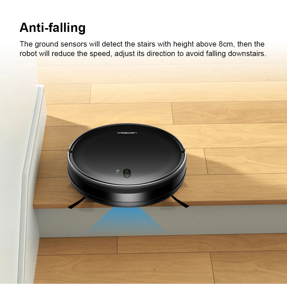 LIECTROUX L200 Robot Vacuum Cleaner & Wet Mop Combo,Smart Mapping,WiFi App,4KPa,Brushless Motor,Ideal for Pet Hair,Carpet,Floor
