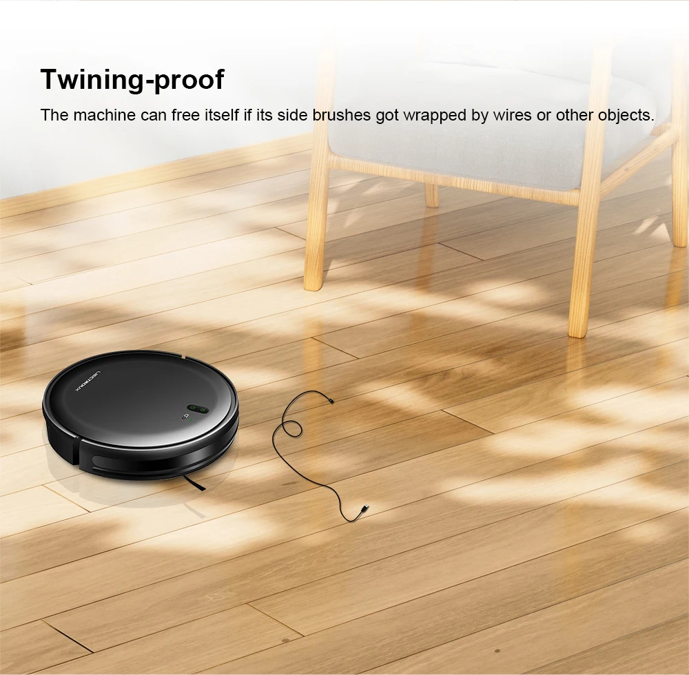 LIECTROUX L200 Robot Vacuum Cleaner & Wet Mop Combo,Smart Mapping,WiFi App,4KPa,Brushless Motor,Ideal for Pet Hair,Carpet,Floor