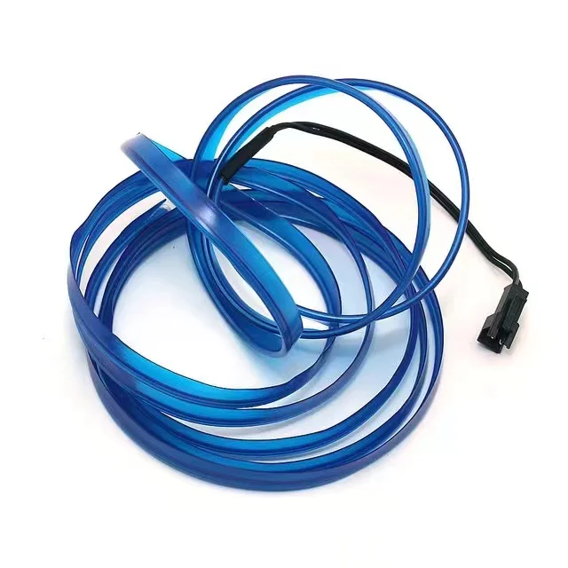 3M 5M 10M EL Wire Neon Light With 6mm Sewing Edge Novelty Light Neon LED Lamp Flexible Rope Tube LED Strip String Light