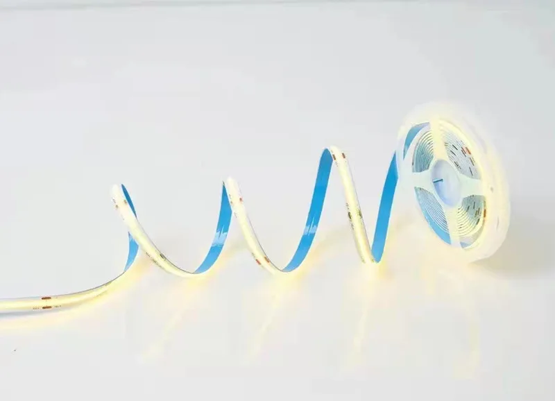 DC 12V 24V COB LED Strip Light 8mm High Brightness 320 LEDs/M High Density Flexible Strip Light Color Blue Red Green White Ra≥90