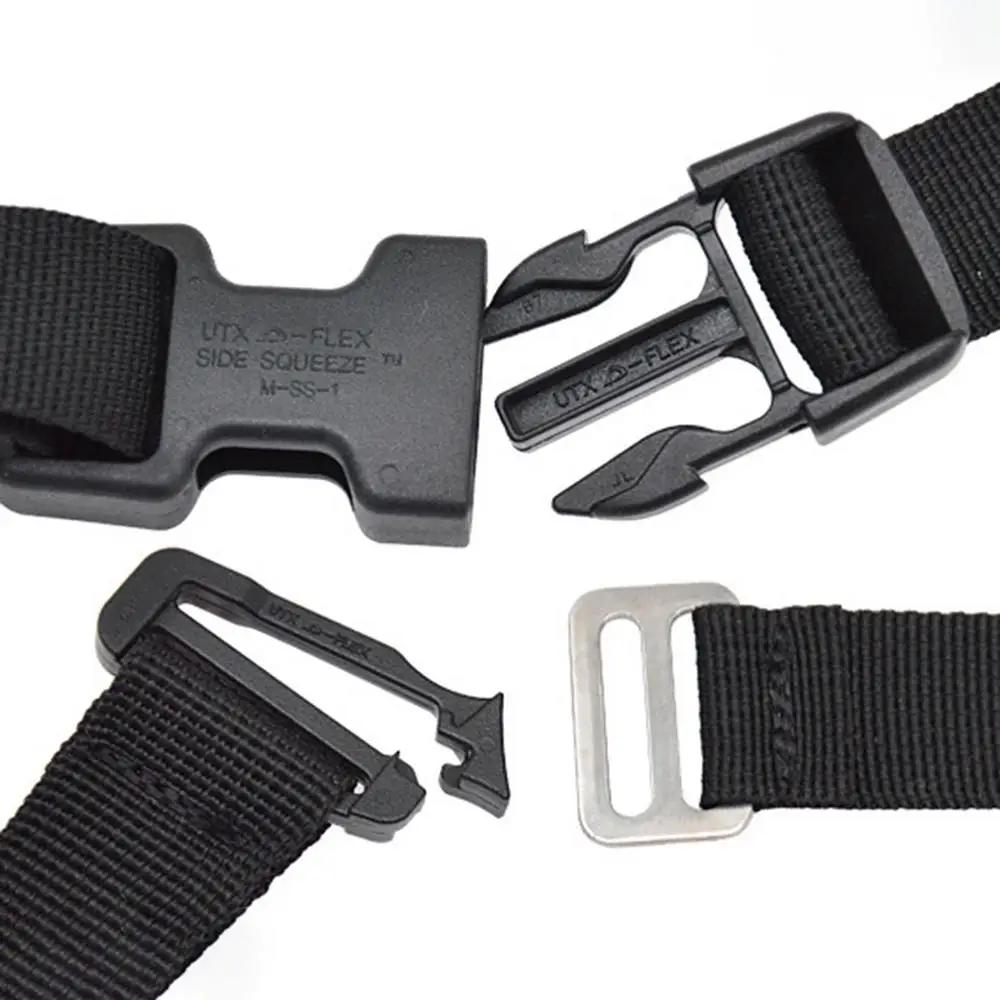 Scuba Diving Harness Adjustable BCD Quick Release Chest Sternum Strap Quick Release Chest Strap Replacement Chest Belt Dive