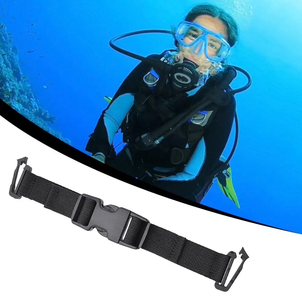 Scuba Diving Harness Adjustable BCD Quick Release Chest Sternum Strap Quick Release Chest Strap Replacement Chest Belt Dive