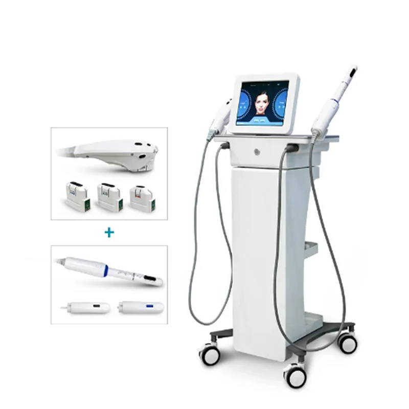 Portable 2-in-1 whitening and skincare device, private stretching team, facial and body stretching massage for tightening