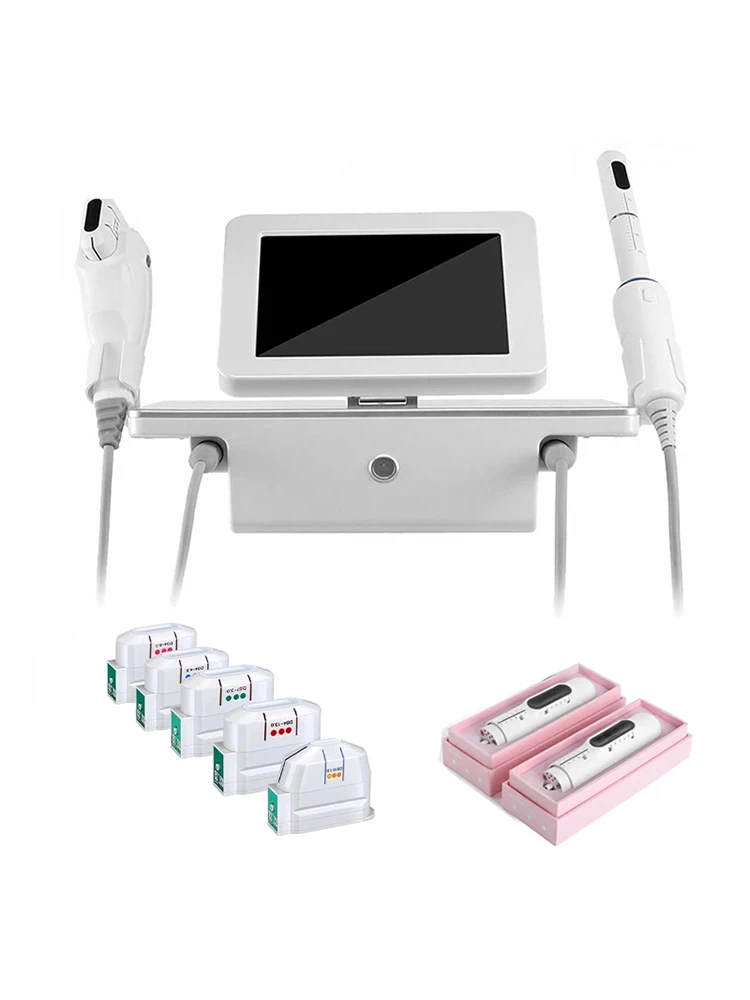 Portable 2-in-1 whitening and skincare device, private stretching team, facial and body stretching massage for tightening