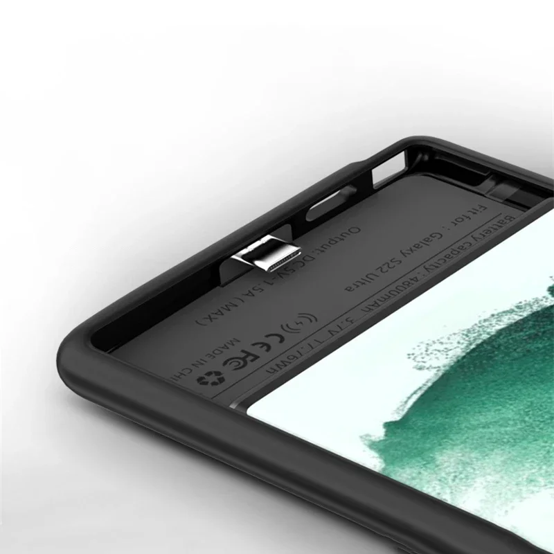 Battery Charger Case 5000mah External Battery Pack Power Bank Shockproof Charging Cover for Samsung S24 S22 S23 S21 Ultra Plus