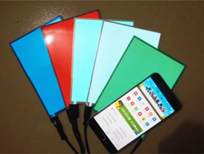 EL Panel Backlight A6 Size 105mm X148 Led Glowing Panel LED Electroluminescent Backlight With DC12V Inverter USB Battery Driver
