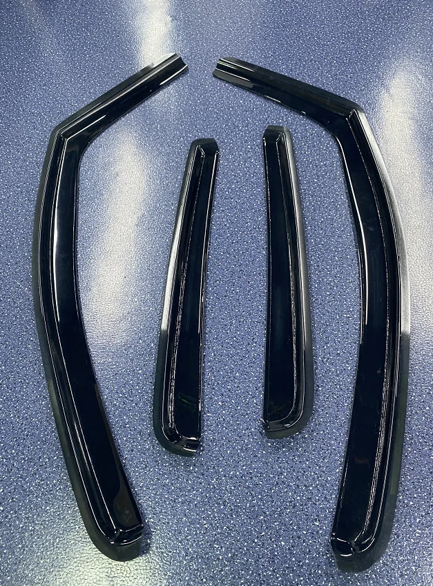 Wind Rain Deflectors 4pc For Vauxhall Mokka/Mokka X MK1 J13 12-20 5 Door Tinted