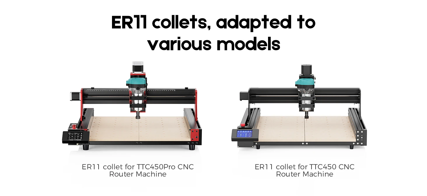 800W Wood Trimmer Router Spindle Electric Trimming Machine Woodworking Trimmer for CNC Engraver TTC450 Pro Engraver Parts