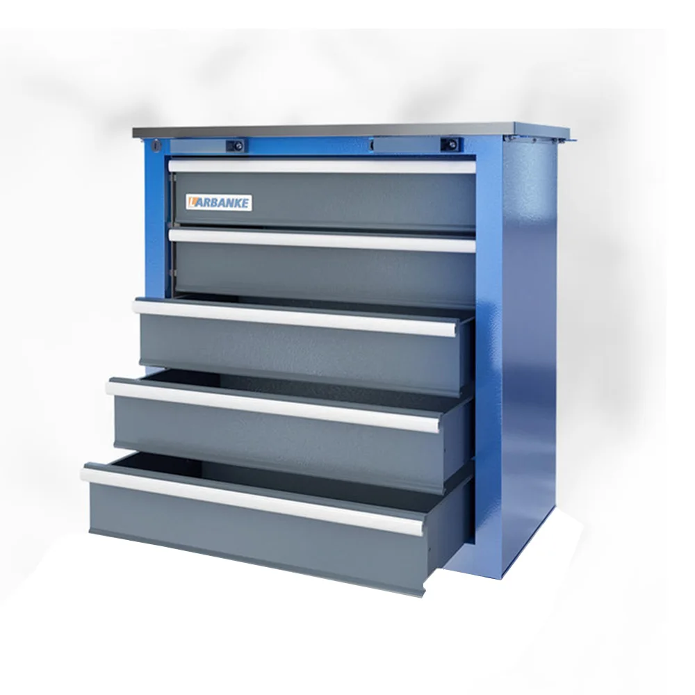 5-Drawer Tool Chest,Locking Metal Tool Cabinet with Drawer Liners,Non-slip Pearl Cotton Mat