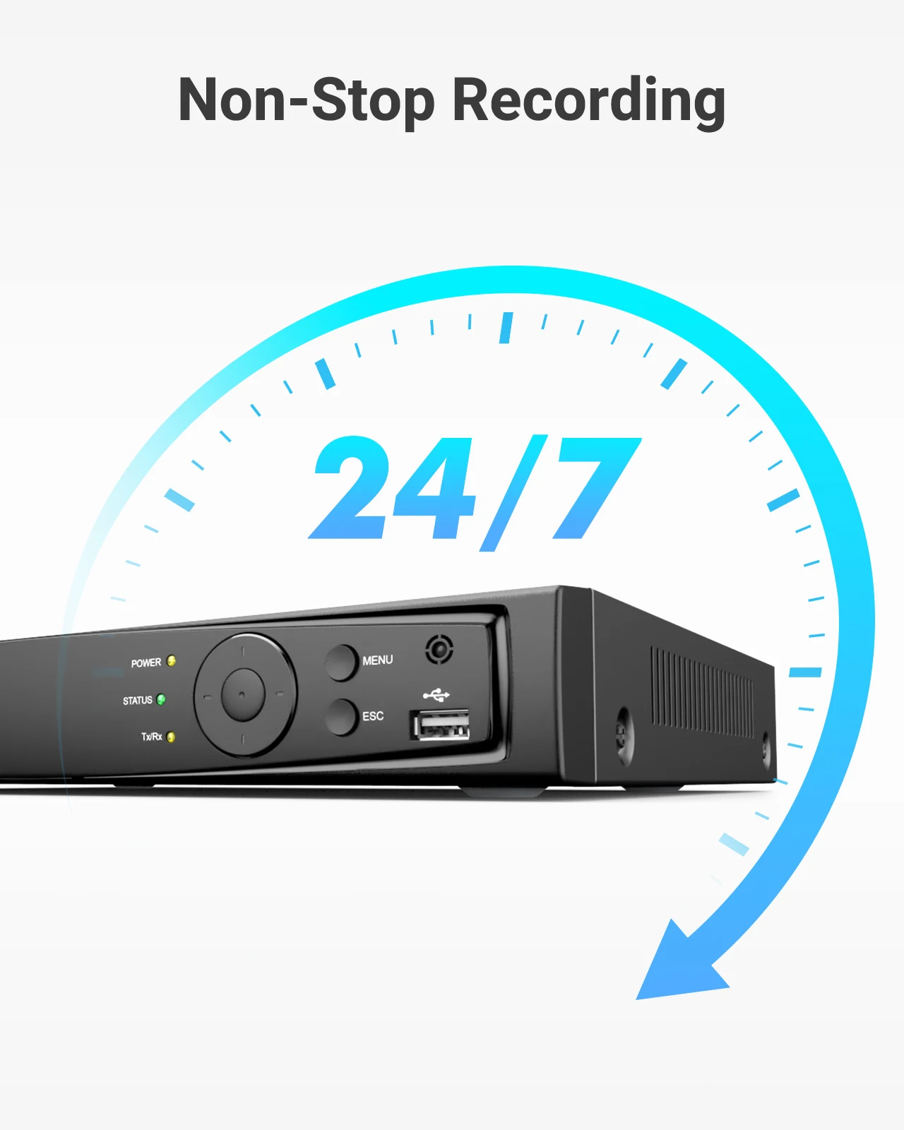 ANNKE 8CH 16CH 12MP POE Video Recorder H.265+ NVR Video Surveillance Security For 2MP 4MP 5MP 6MP 8MP/4K 12MP IP POE Camera