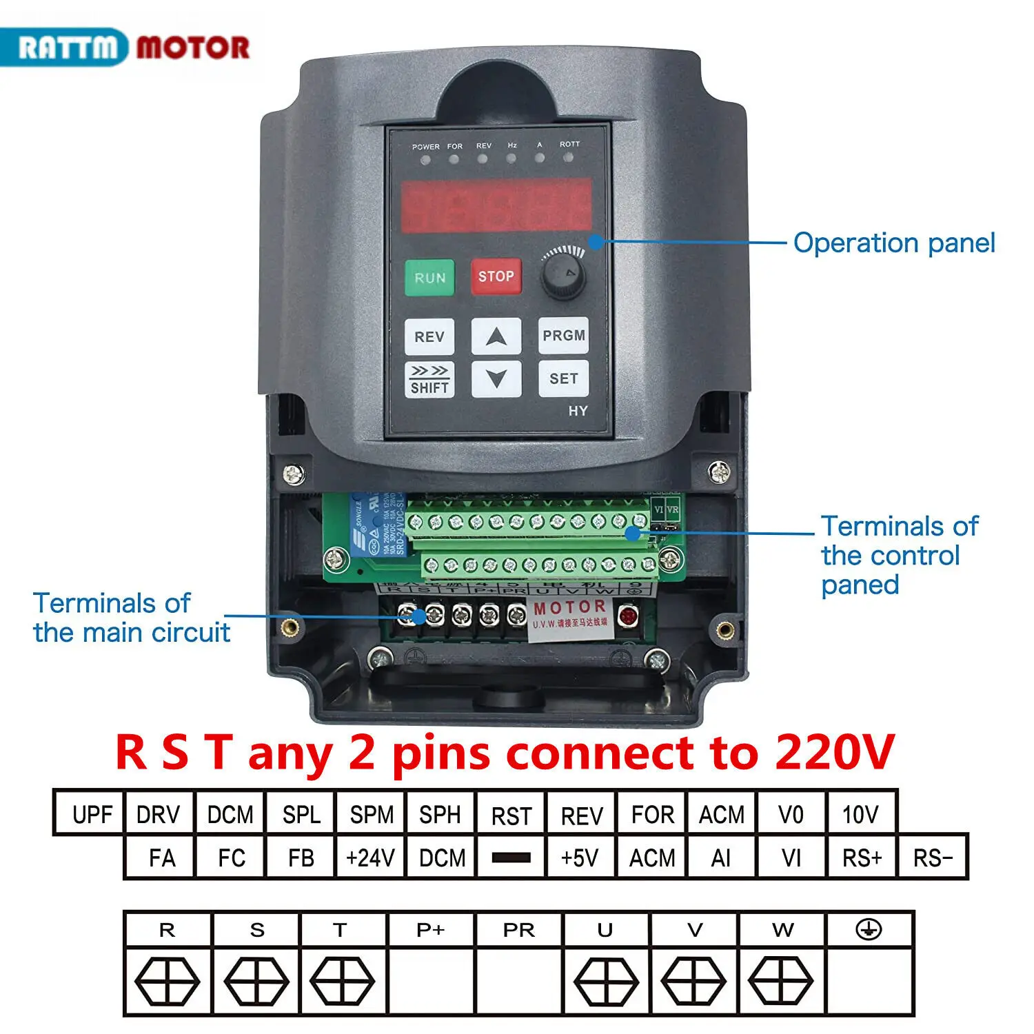 『US/EU』NC 2.2W 220V ATC Spindle Motor ISO20 80mm Permanent POWER Water Cooled Spindle+Inverter For CNC Router Machine