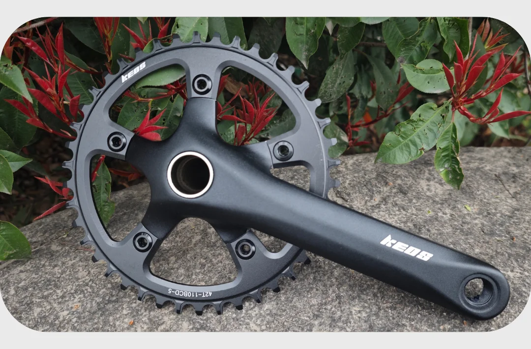 KEOS 110BCD Chainring 36T-56T Silver Bicycle Chainwheel Aluminum Alloy ForShimano FC4500 APEX 5Bolt Road Bike Narrow Wide Crank