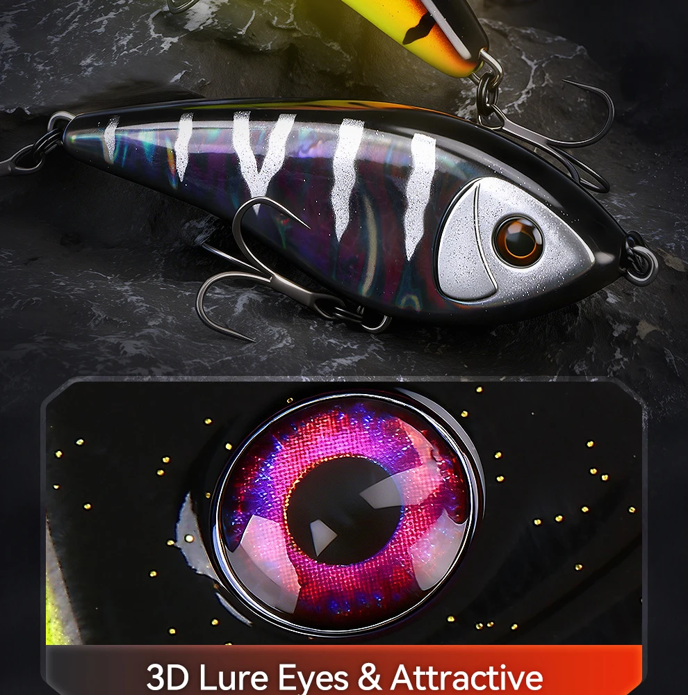 WEIHE 1pcs   Model B 10cm/35g Lure Sinking Hard Bait Fishing Lure