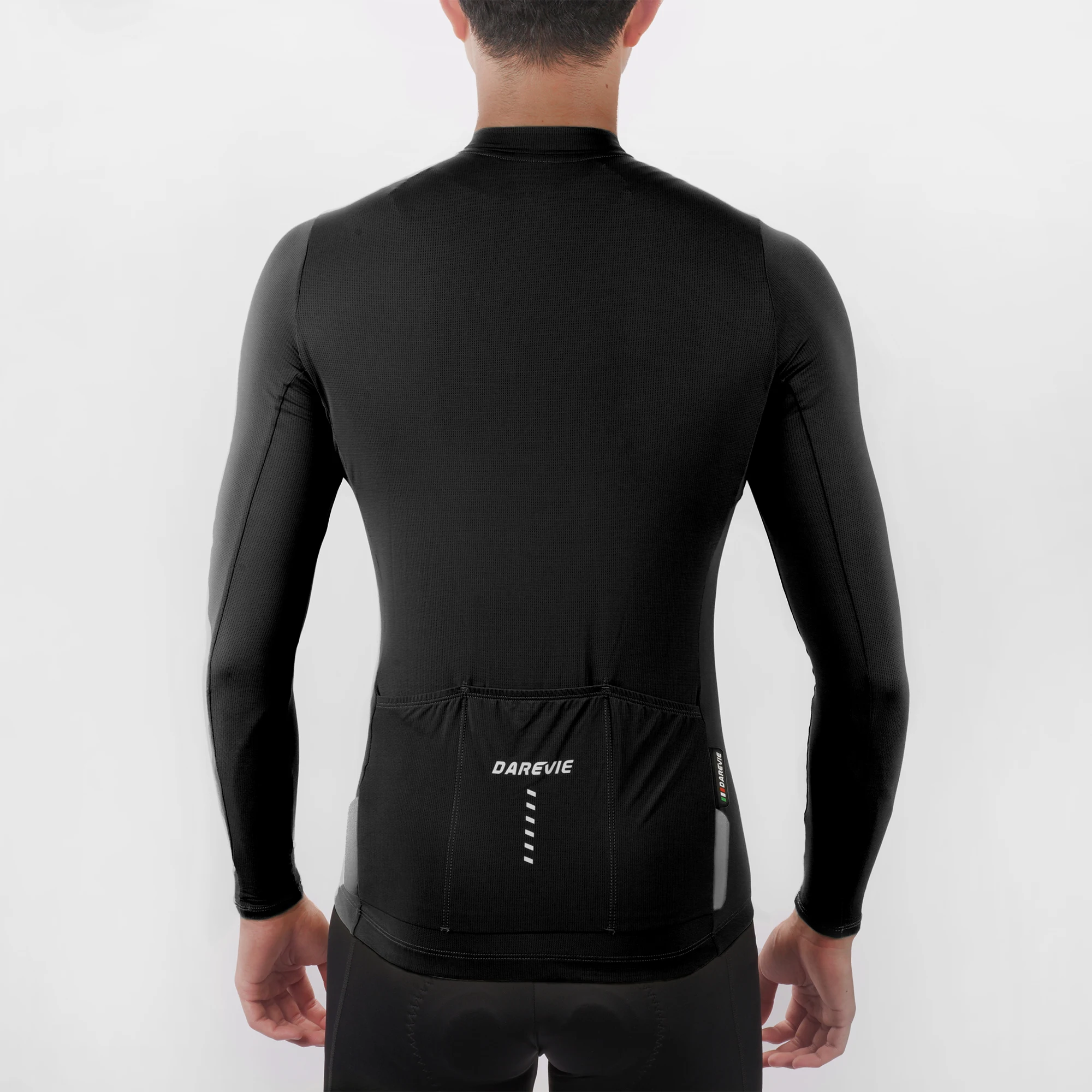 DAREVIE Cycling Jersey Man Cool Technology PRO Level Long Sleeve Man Cycling Maillot Anti UV Double Non Slip Men's Cycling Shirt