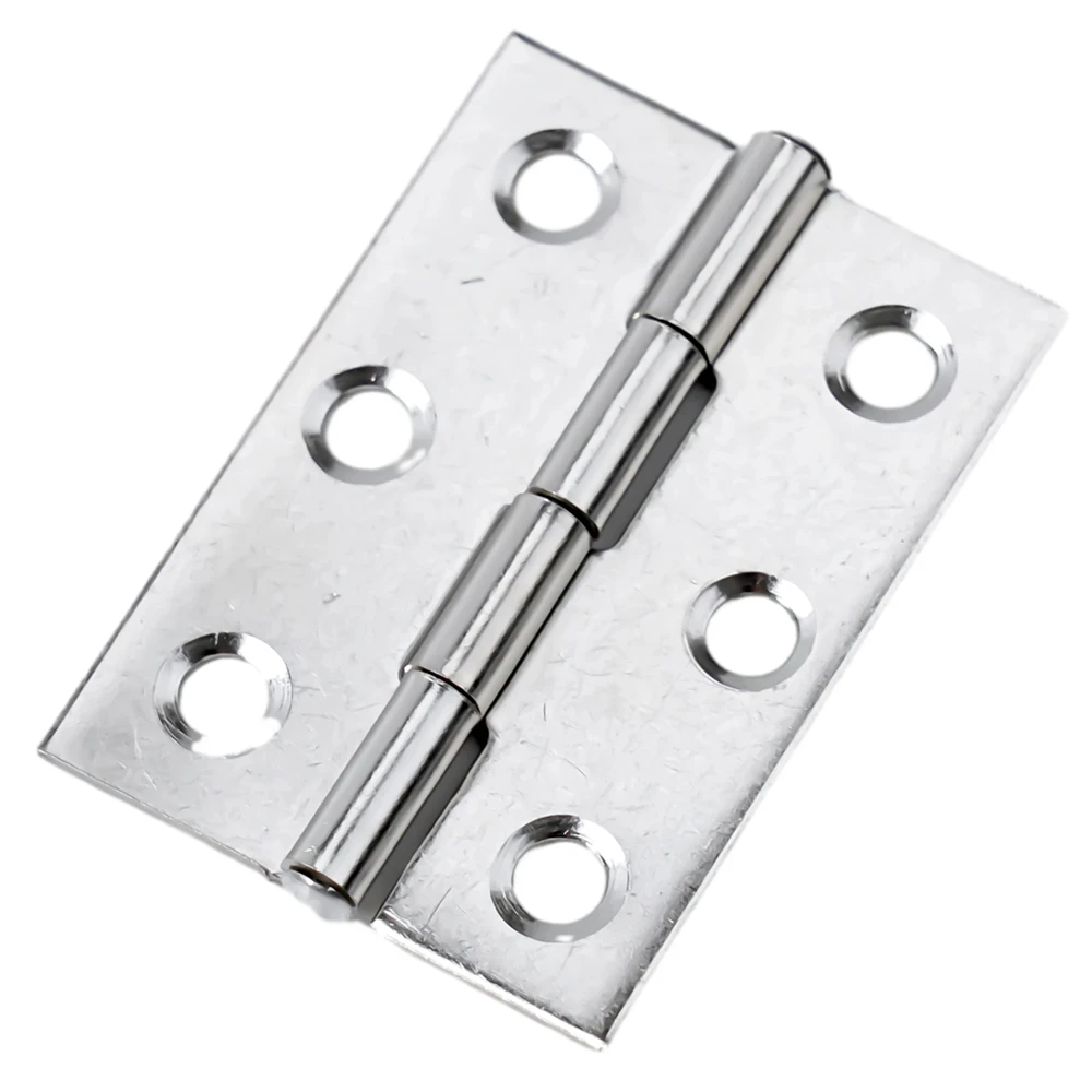 Stainless Steel Door Hinges, Silent Ball Bearing Hinges for Interior/Exterior Doors, Rustproof Cabinet Hardware, 10PCS Set