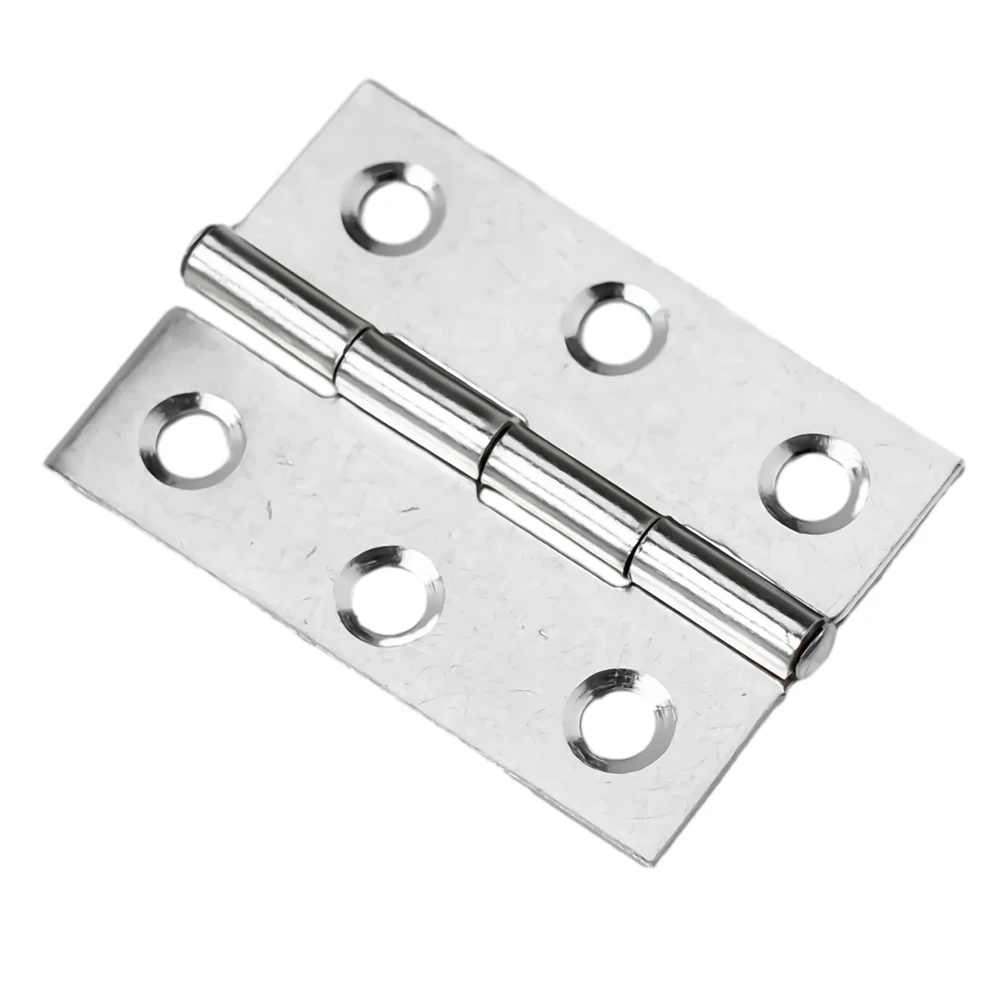 Stainless Steel Door Hinges, Silent Ball Bearing Hinges for Interior/Exterior Doors, Rustproof Cabinet Hardware, 10PCS Set