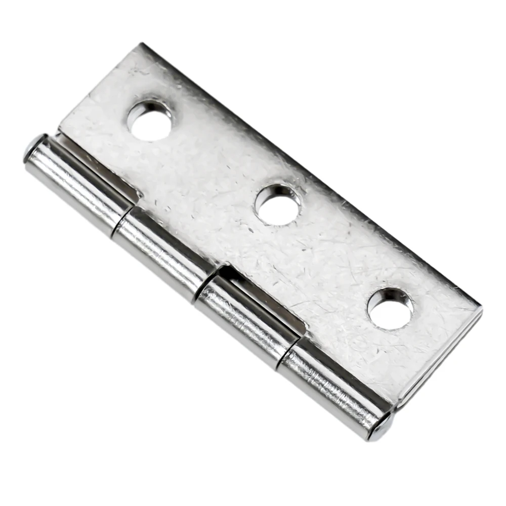 Stainless Steel Door Hinges, Silent Ball Bearing Hinges for Interior/Exterior Doors, Rustproof Cabinet Hardware, 10PCS Set