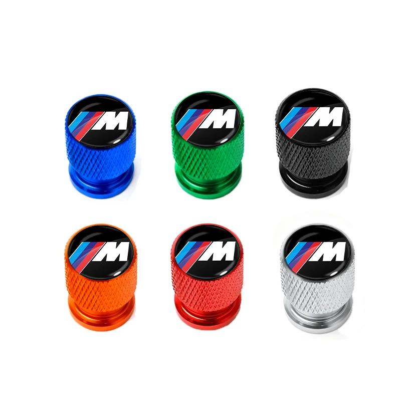 Car Wheel Tire Valve Caps Tyre Stem Covers Airdust Waterproof For BMW M E34 E36 E60 E90 E46 E39 E70 F10 F20 F30 X5 X6 X1 M3 M5