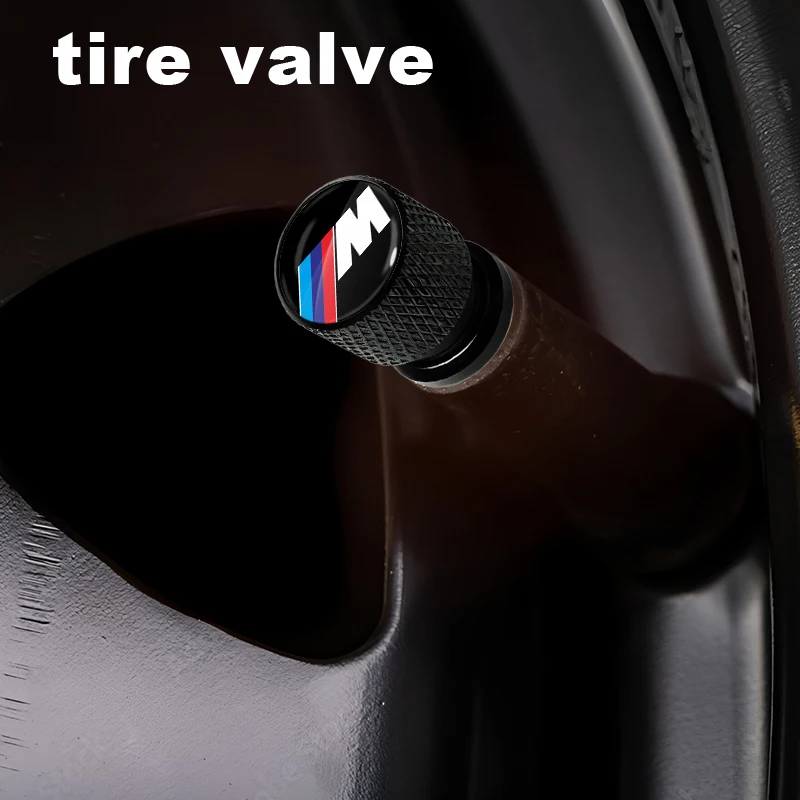 Car Wheel Tire Valve Caps Tyre Stem Covers Airdust Waterproof For BMW M E34 E36 E60 E90 E46 E39 E70 F10 F20 F30 X5 X6 X1 M3 M5