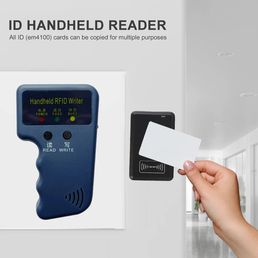 Copier Access Control Card Duplicator Cloner 125khz RFID  Reader Writer