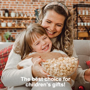 Popcorn Maker 1200W, Home Hot Air Popcorn Machine, Best Theater Popcorn Popper for Movie Night,Parties
