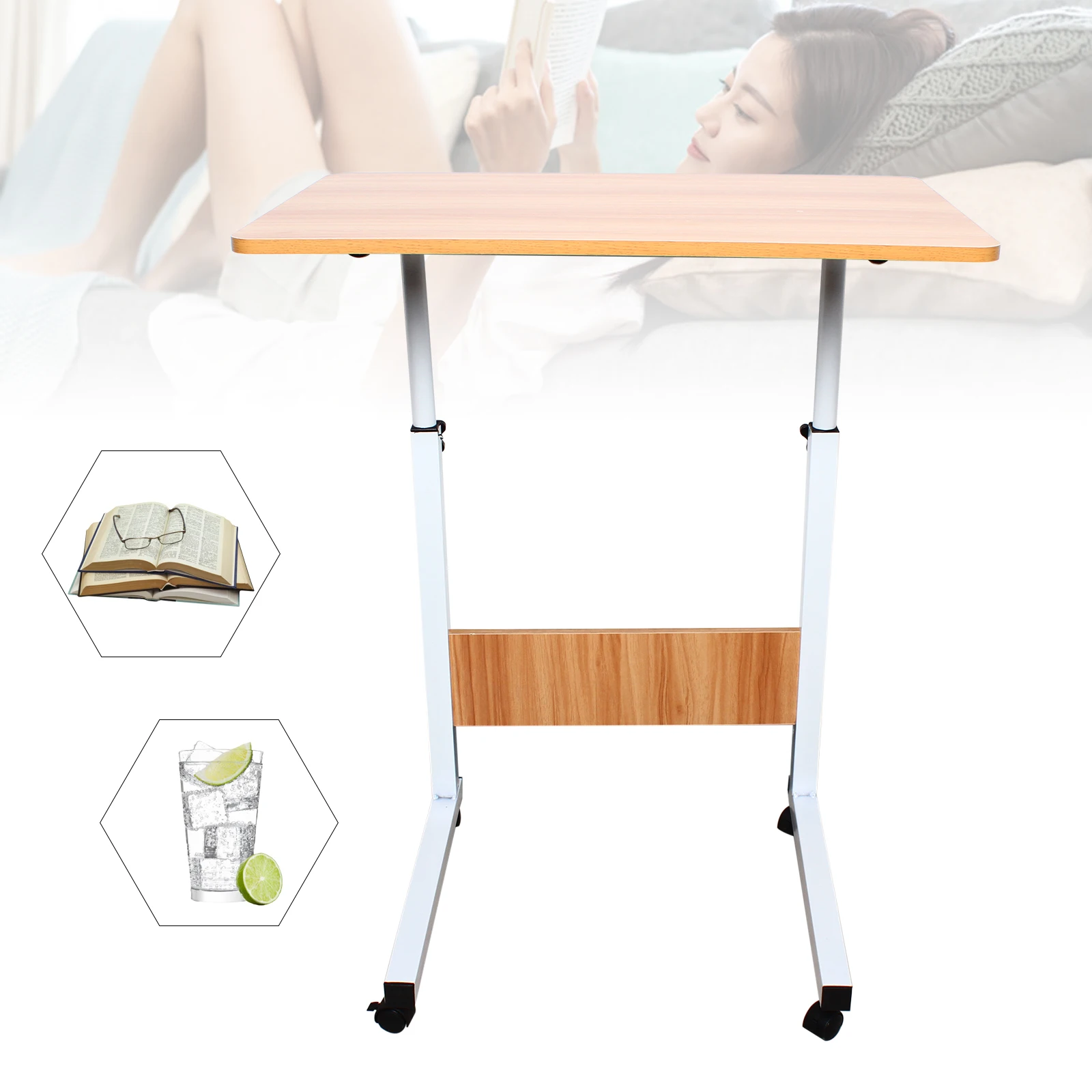 Electronic Device Holder Snack Coffee Table Stand Professional Portable Work From Home Laptop Table Lazy Computer Stand