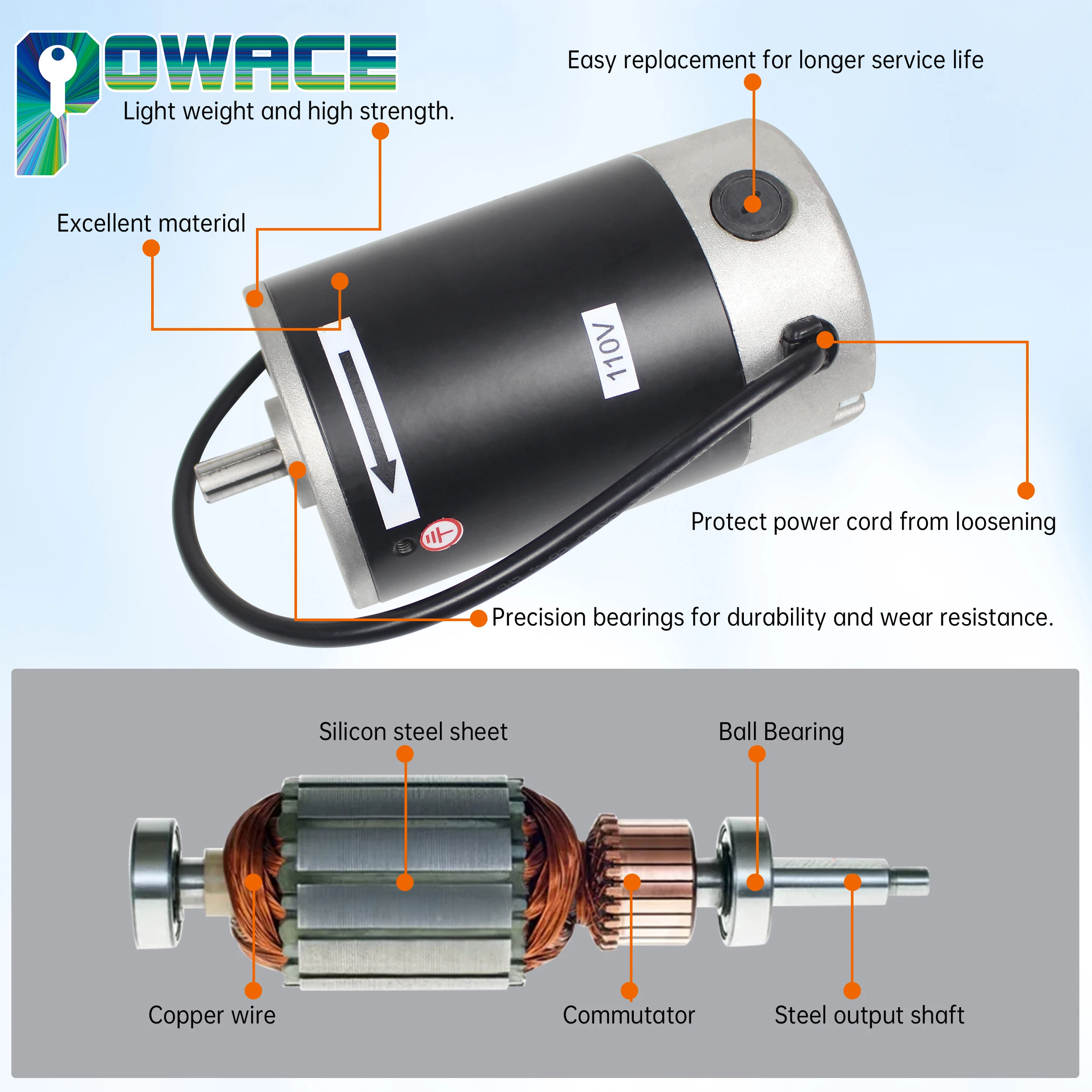 DC 550W 750W Brushed Mini Lathe Motor For CJ 0618 CD 210V WM210V Lathe Machine Part Accessories Tool