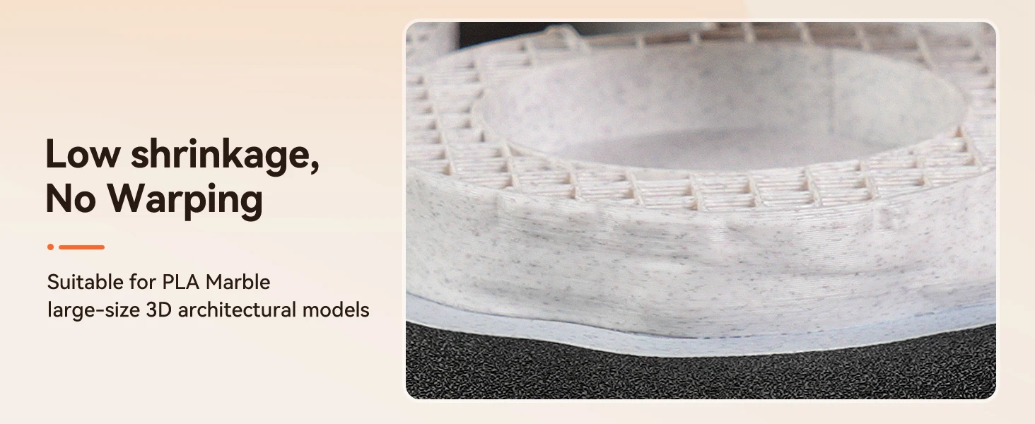 JAYO PLA Filament 5Rolls PLA Marble 3D Printer Filament 1.75MM For FDM 3D Printer High Speed Marble Texture 3D Printing Material