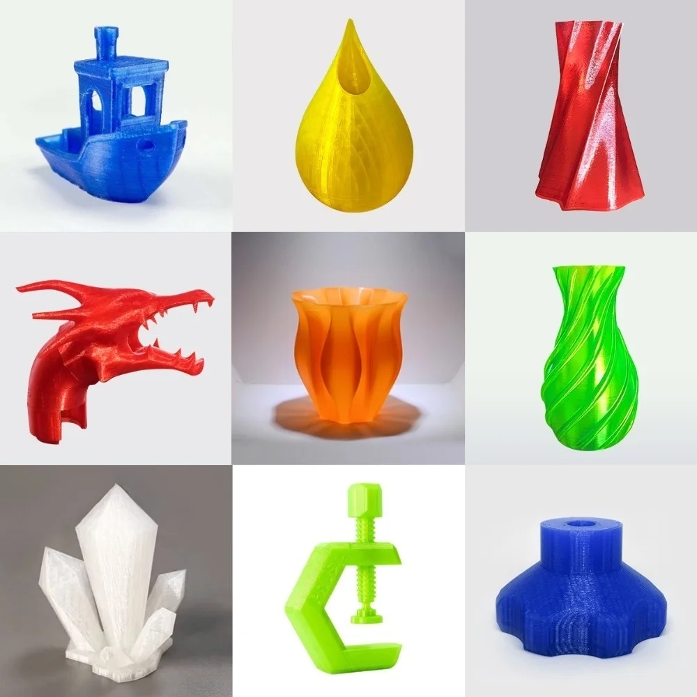 SUNLU PETG 3D Printer Filament 5KG Neatly Wound Good Toughness 1.75mm 3D Filament with Reusable Spool for Most FDM Printer