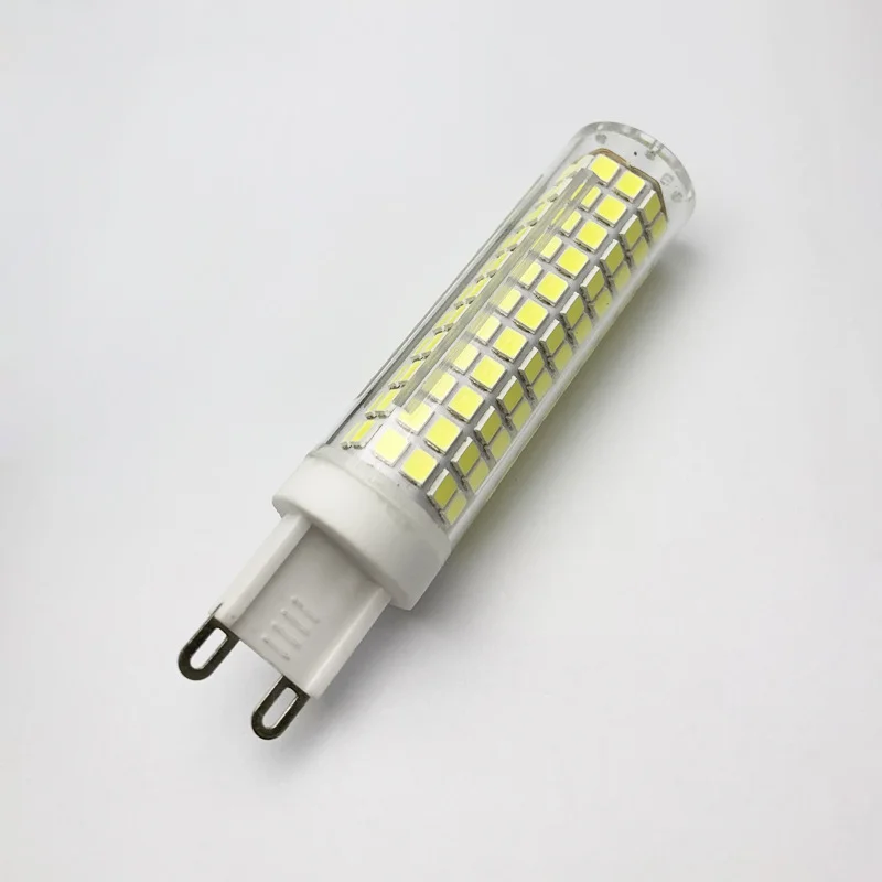 1/5 PCS Dimmable Ceramic LED Bulb Light 220v 110v 15w High Brightness G9 E11 E12 E14 BA15D LED Corn Bulb Lamp 136pcs 2835