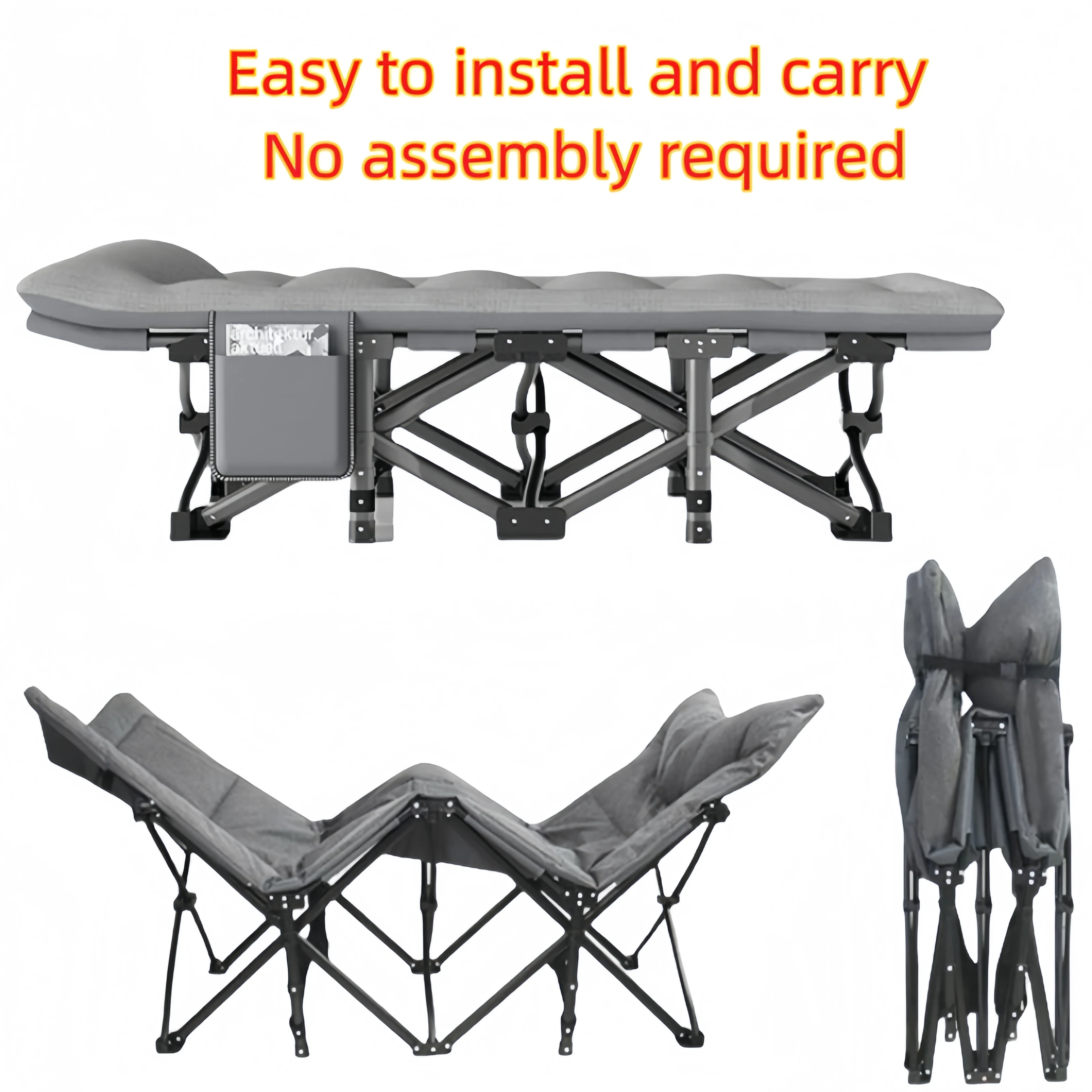 Outdoor & Garden Portable Folding Sun Loungers,Sun Bed Lounge Chair For Camping Patio Pool Indoor Outdoor