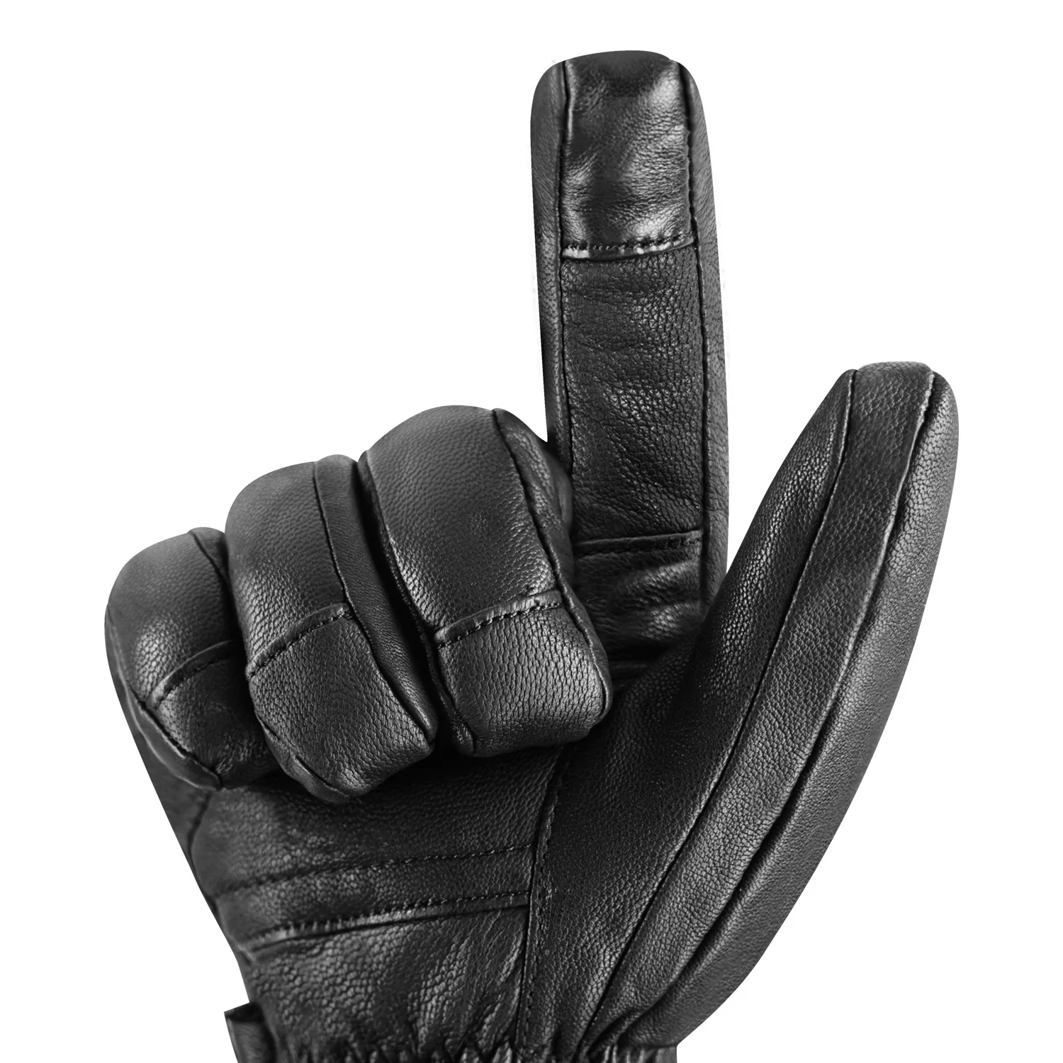Motorcycle Winter Warm Heated Gloves Heated Gloves Skiing Warm Touch Screen Waterproof Heated Rechargeable Gloves