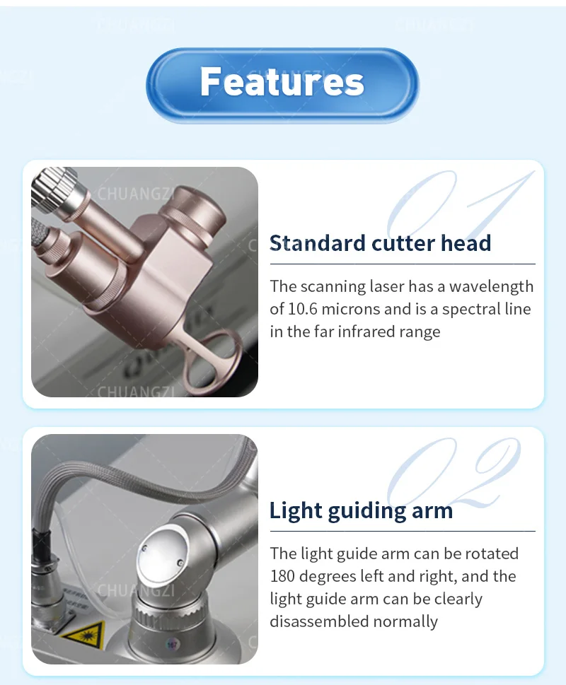 CO2 Laser Machine for Skin Carbon Peel Professional Fractional Laser Machine Portable CO2 Fractional Laser Machine Skin Firm