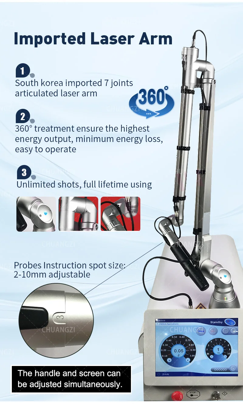 CO2 Laser Machine for Skin Carbon Peel Professional Fractional Laser Machine Portable CO2 Fractional Laser Machine Skin Firm