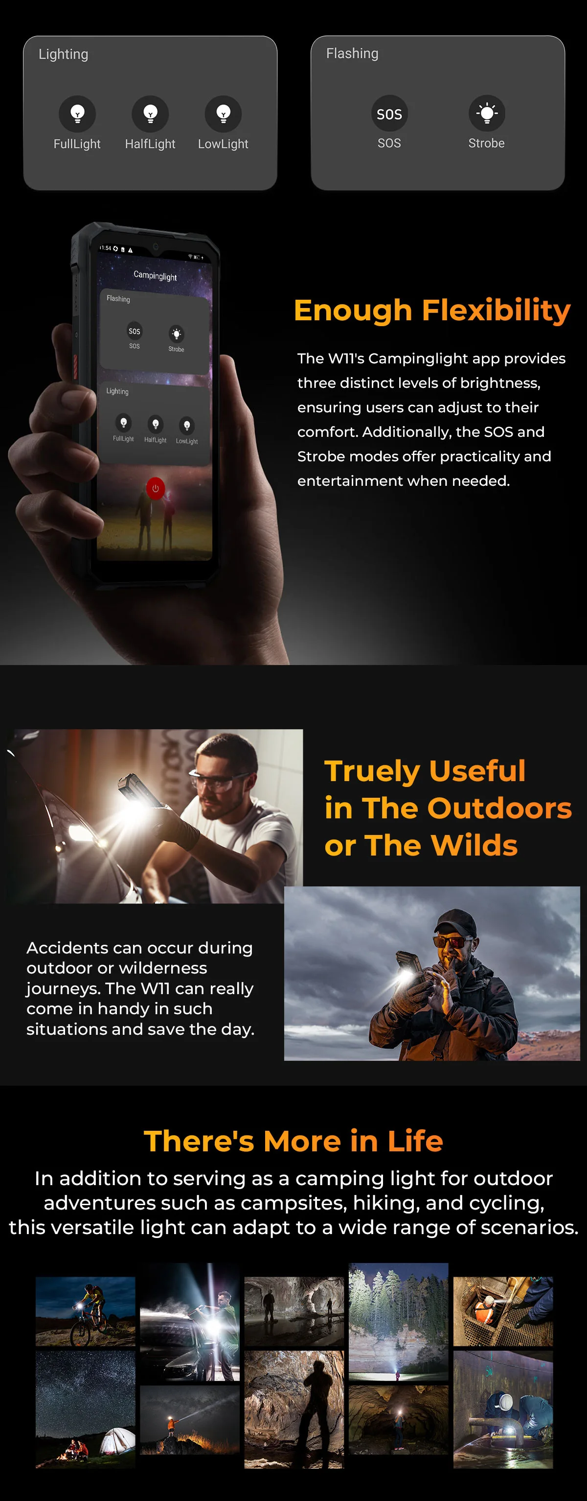 [Ship From Germany] HOTWAV W11 Rugged Phone 20800mAh 280LM Flashlight 6.6'' FHD+ Smartphone 33W 24MP Night Vision Mobile Phone