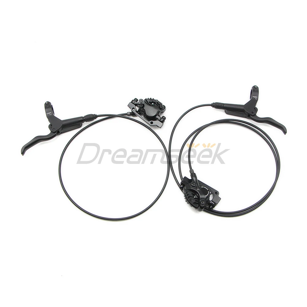 Hydraulic Disc Brake Set Bicycle 800/1550mm MTB Mountain Road Bike Oil Brakes Front Rear for XT M8000 Lever Caliper Cycling Kit