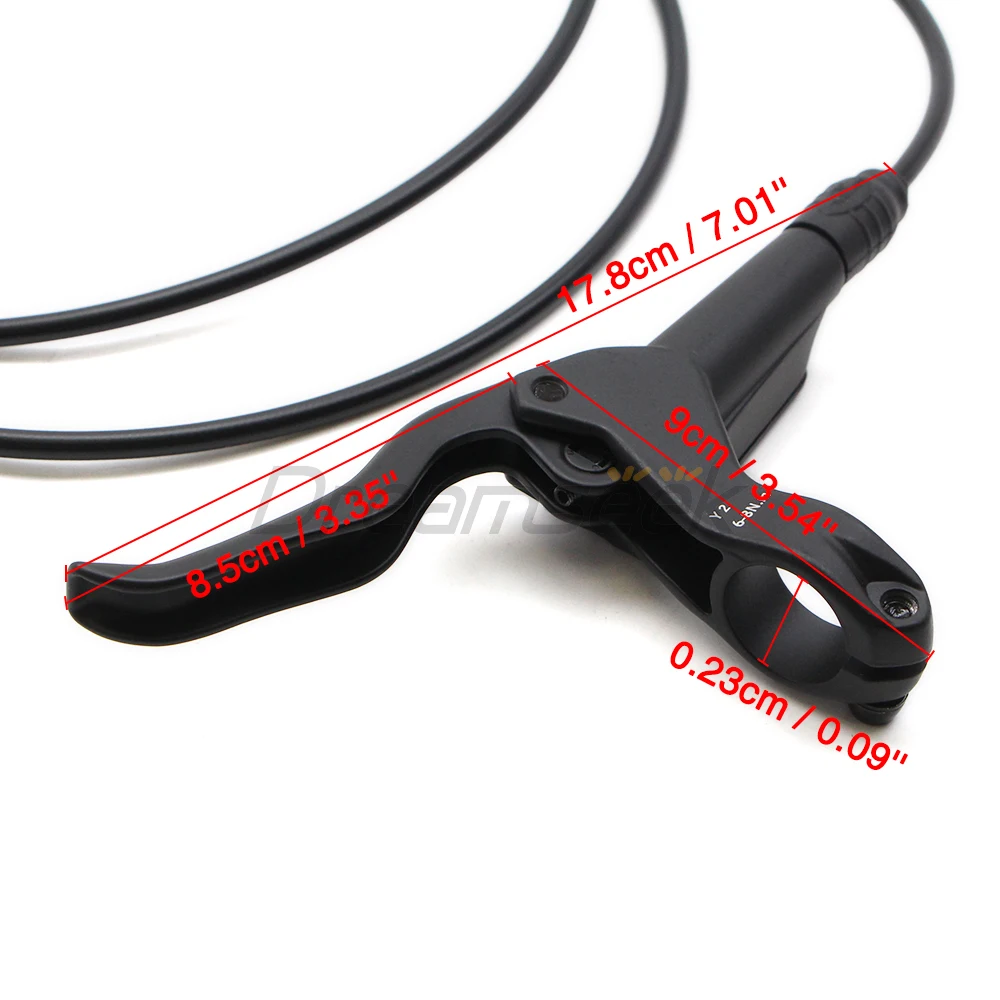 Hydraulic Disc Brake Set Bicycle 800/1550mm MTB Mountain Road Bike Oil Brakes Front Rear for XT M8000 Lever Caliper Cycling Kit