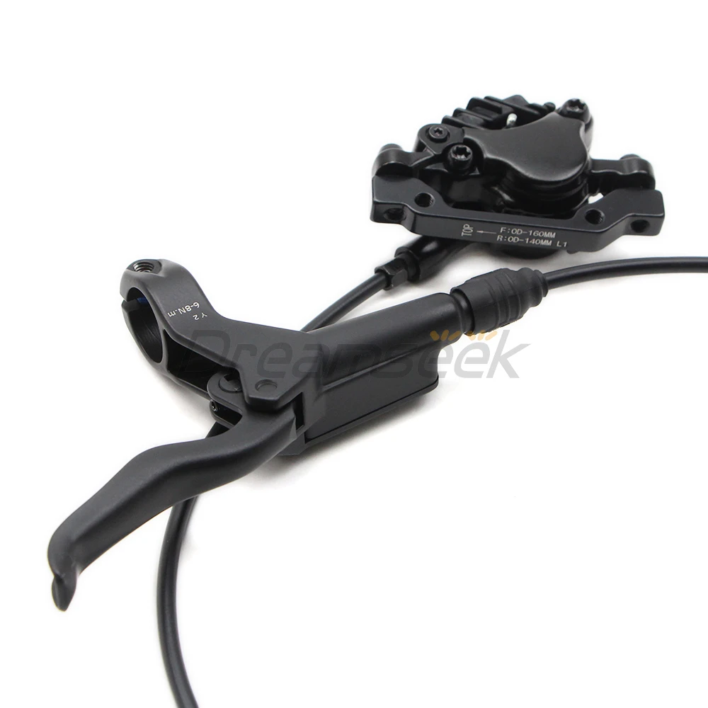 Hydraulic Disc Brake Set Bicycle 800/1550mm MTB Mountain Road Bike Oil Brakes Front Rear for XT M8000 Lever Caliper Cycling Kit