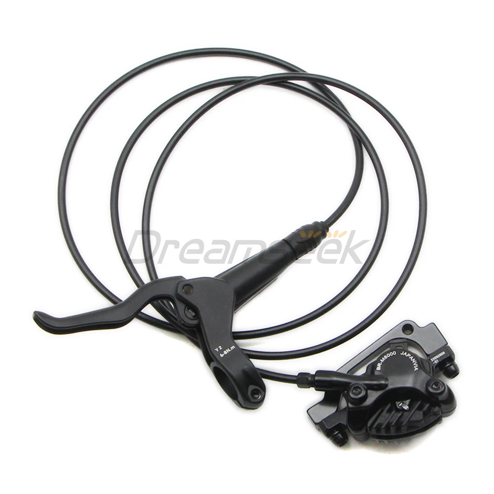 Hydraulic Disc Brake Set Bicycle 800/1550mm MTB Mountain Road Bike Oil Brakes Front Rear for XT M8000 Lever Caliper Cycling Kit
