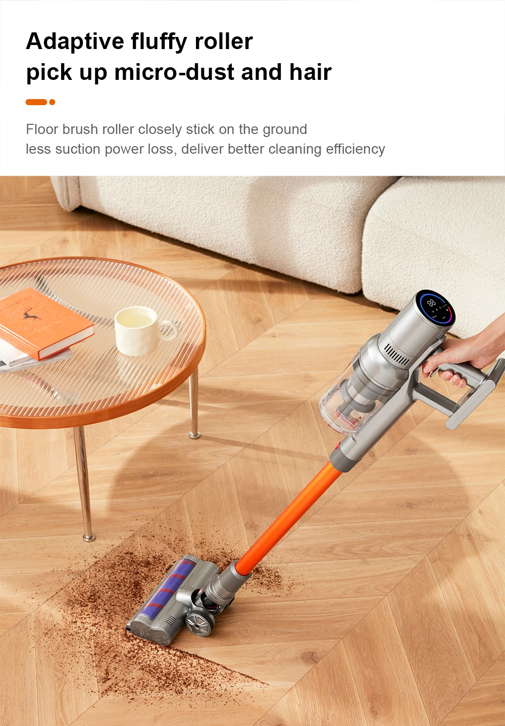 Cordless Handheld Stick Vacuum Cleaner Liectroux I10, Smart Dust Sensing,27KPa, 250W BLDC,Suit for Carpet, Floor, Car & Pet Hair