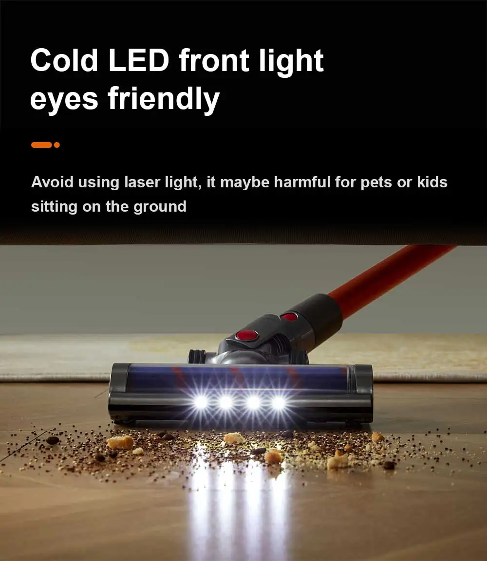 Cordless Handheld Stick Vacuum Cleaner Liectroux I10, Smart Dust Sensing,27KPa, 250W BLDC,Suit for Carpet, Floor, Car & Pet Hair