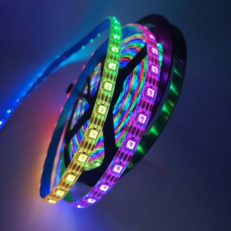 WS2815 DC12V (WS2812B WS2813 updated) RGB LED Pixels Strip Light 30/60/74/96/144Leds/m Individually Addressable LED Dual-Signal
