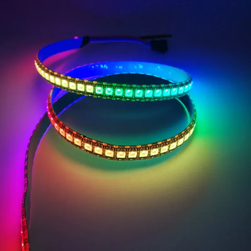 WS2815 DC12V (WS2812B WS2813 updated) RGB LED Pixels Strip Light 30/60/74/96/144Leds/m Individually Addressable LED Dual-Signal