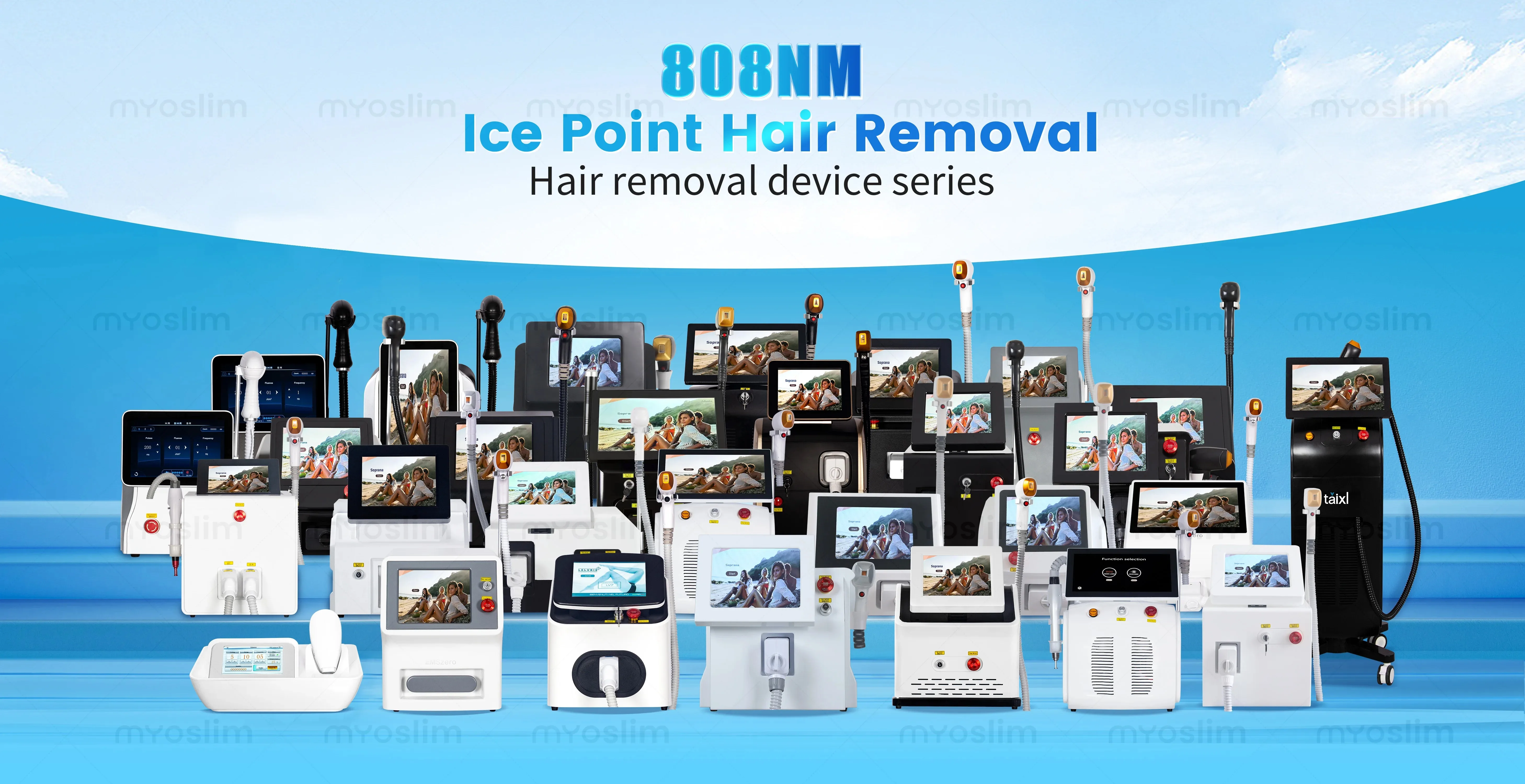 Professional 2 IN 1 Portable 808nm Diode La Hair Removal Machine Picosecond Tattoo Removal Ice Platinum Cooling Beauty Equipment